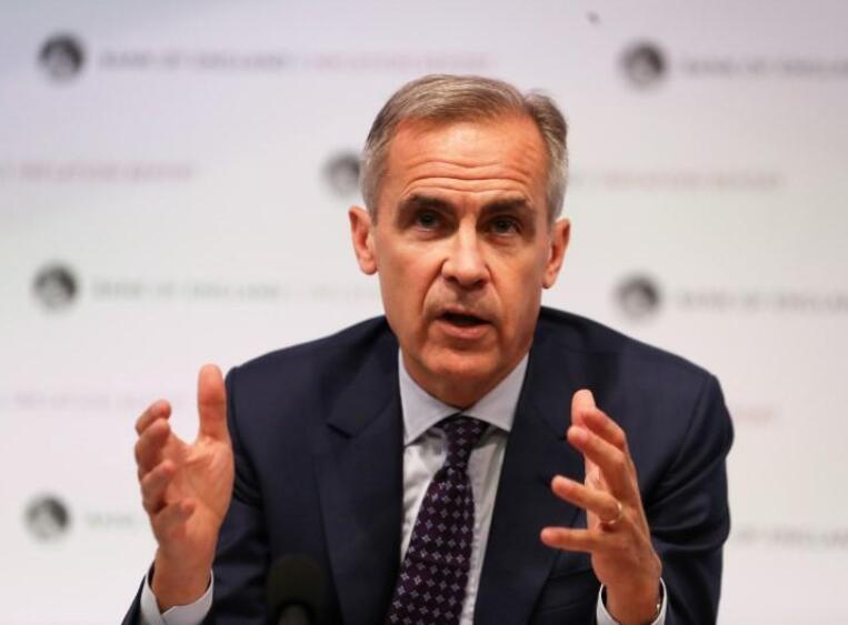 英國央行總裁卡尼同意延長任期至2020年1月末