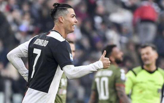 C羅上演2020第一帽